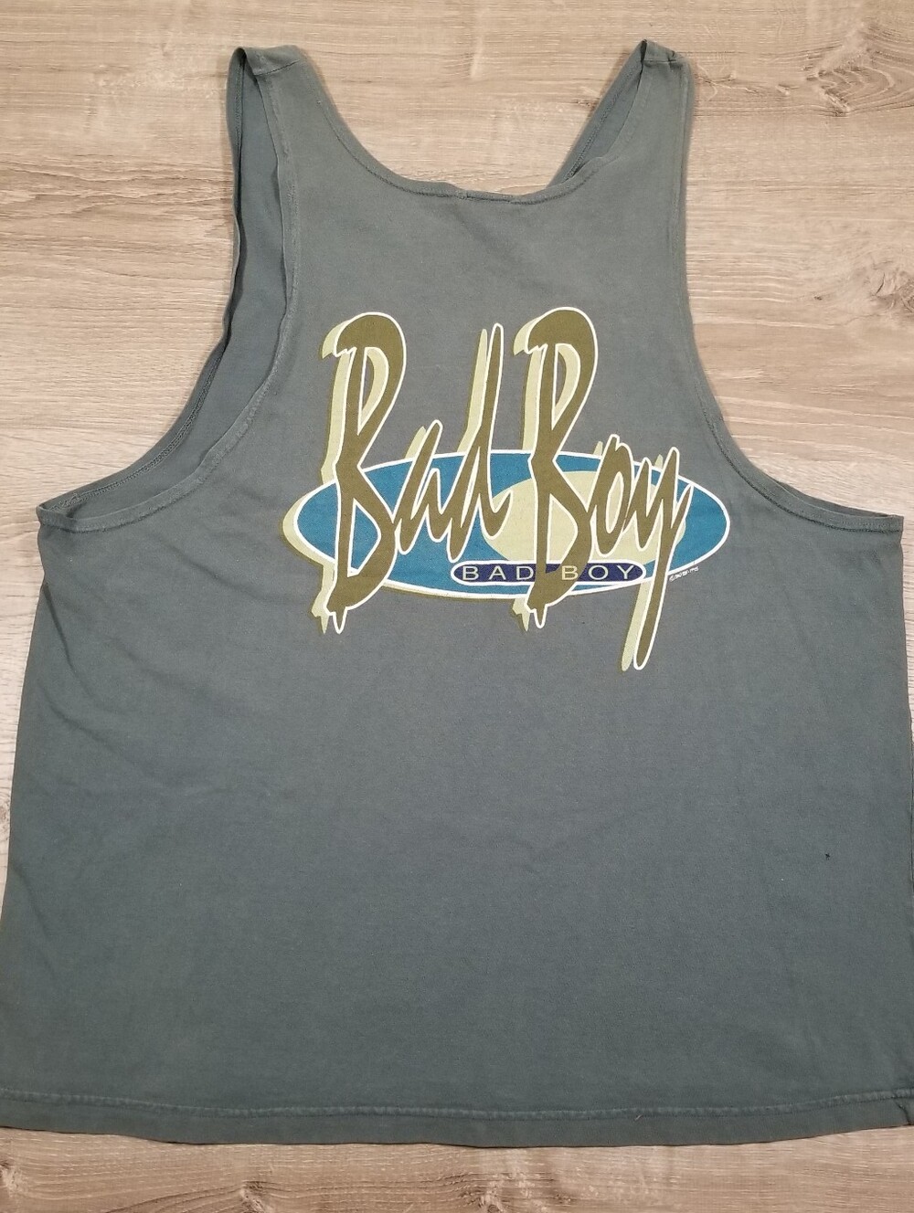 Vintage 90s Bad Boy Muscle Tank Top Mens Large Surf Skate MMA Beach Retro